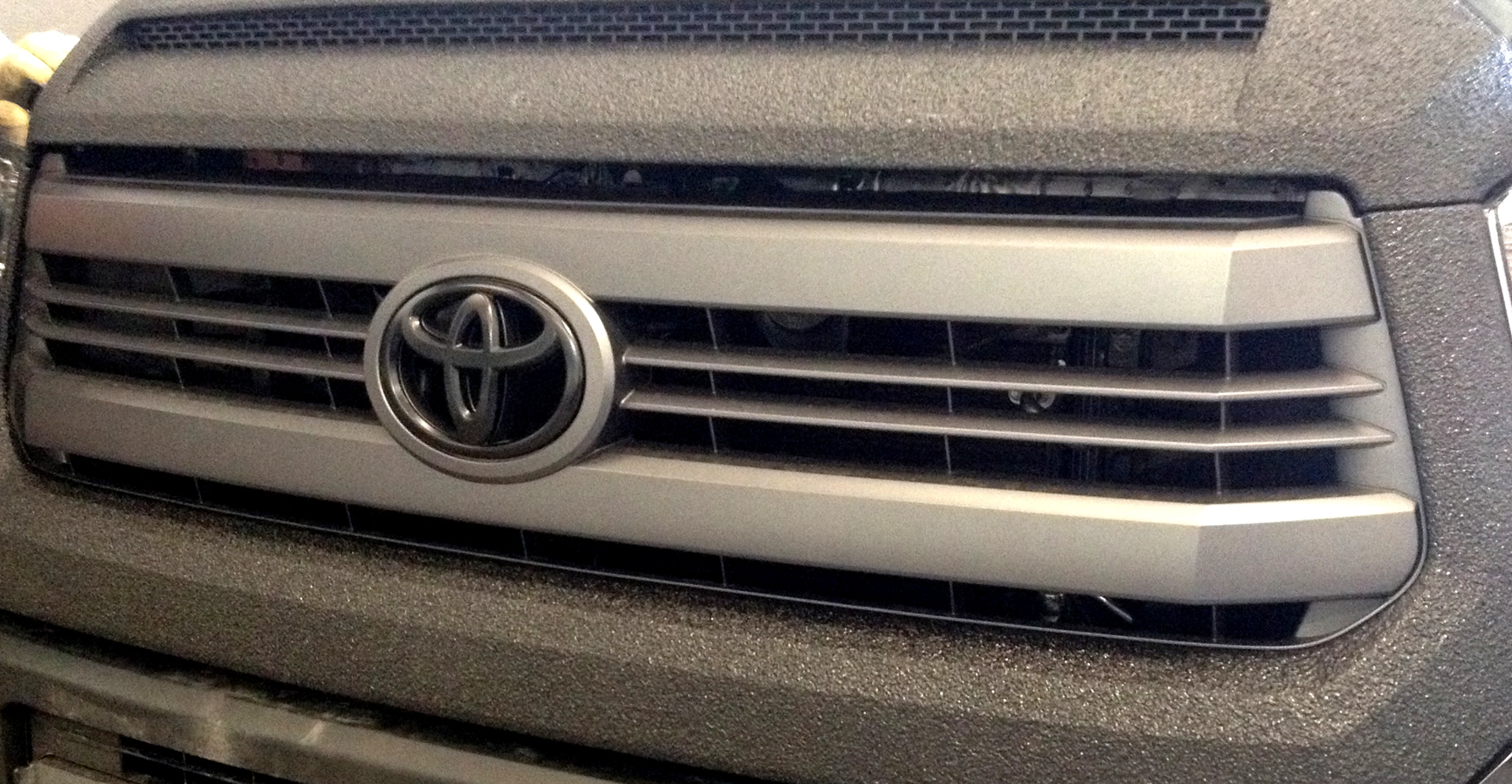Front of a Toyota
