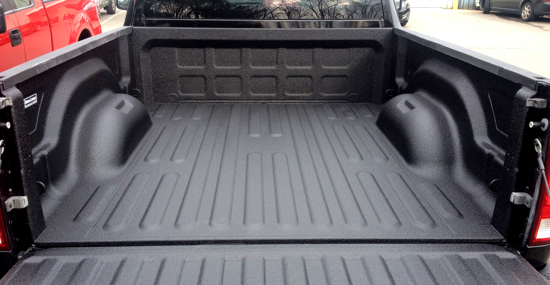 Cargo bed of a truck